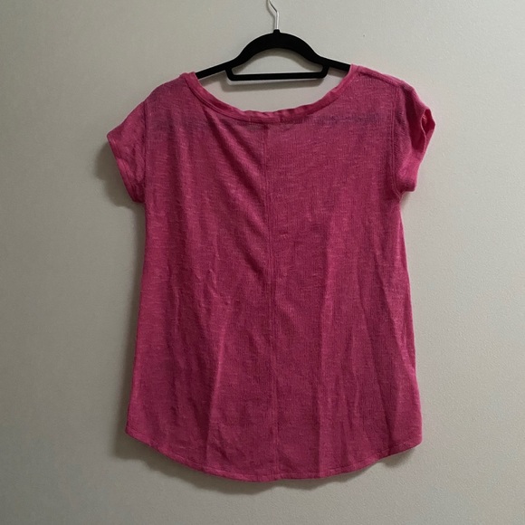 Aeropostale Combination Knit Pink Top S - Picture 3 of 4